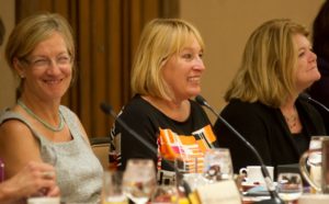 Image of AWSM co-founders Kristin Huckshorn, Susan Fornoff, Nancy Cooney.
